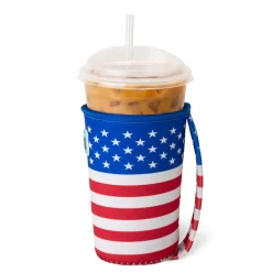 Swig Life Drink Coolies New Sizes!|All American^All American Iced Cup Coolie - Drink Sleeve -