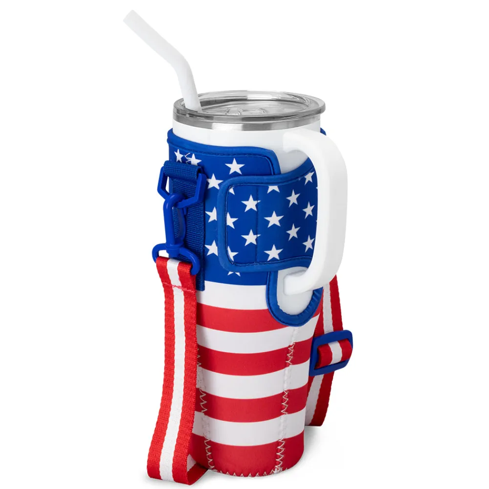 Swig Life Drinking Buddies|Mega Mugs^All American Mega Mug Sling 40oz