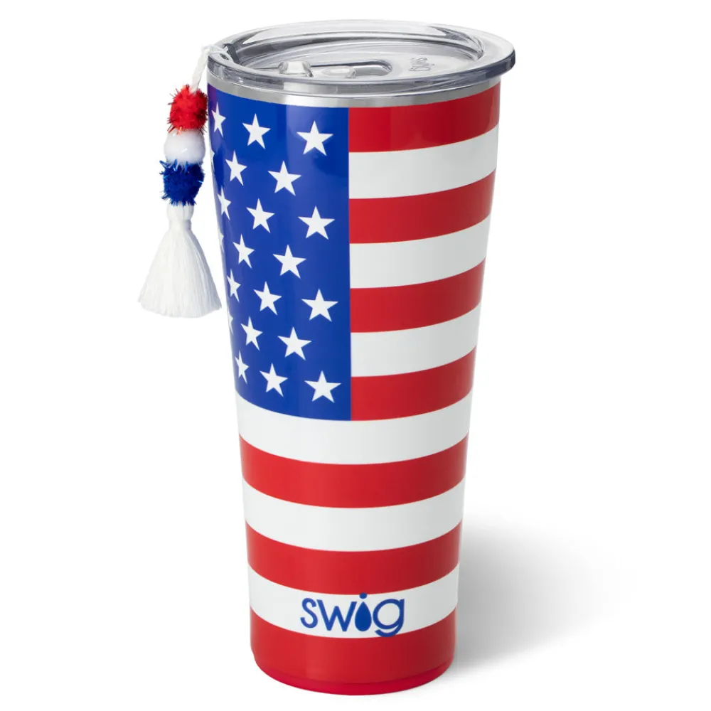 Swig Life Tumblers New Sizes!|All American^All American 32oz Insulated Tumbler -
