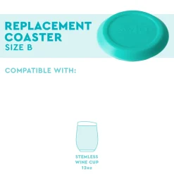 Swig Life Water Bottles|Lids, Straws + More^Aqua Replacement Base |