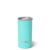 Swig Life Tumblers New Sizes!|Solids^Aqua Slim Tumbler 12oz