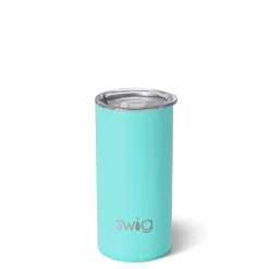 Swig Life Tumblers New Sizes!|Solids^Aqua Slim Tumbler 12oz