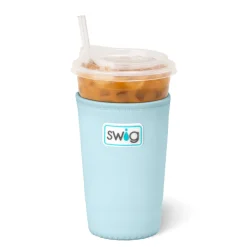 Swig Life Drink Coolies New Sizes!|Shimmers^Aquamarine Medium Iced Cup Coolie