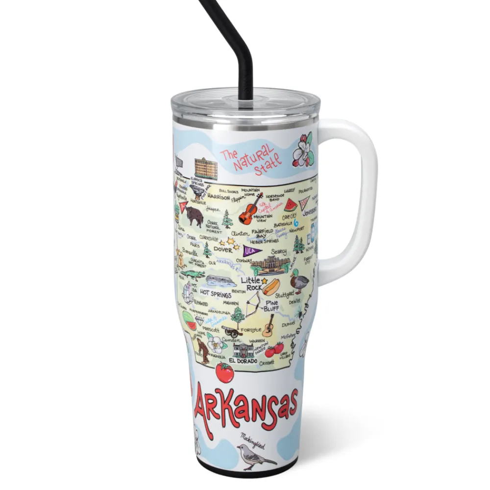 Swig Life Tumblers New Sizes!|Travel Mugs^Arkansas Mega Mug 40oz