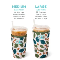 Swig Life Drink Coolies New Sizes!|Autumn Breeze^Autumn Breeze Large Iced Cup Coolie
