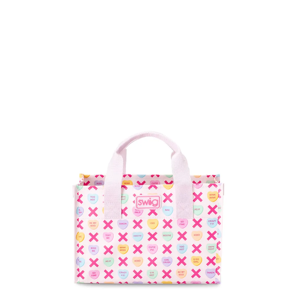 Swig Life Reusable Gift Bags|Be Mine^Be Mine Small Reusable Bag
