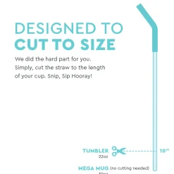 Swig Life Tumblers New Sizes!|Travel Mugs^Black Large Straw Lid