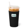 Swig Life Drink Coolies New Sizes!|Gameday^Black Medium Iced Cup Coolie