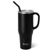 Swig Life Tumblers New Sizes!|Travel Mugs^Black Mega Mug 40oz