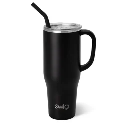 Swig Life Tumblers New Sizes!|Travel Mugs^Black Mega Mug 40oz