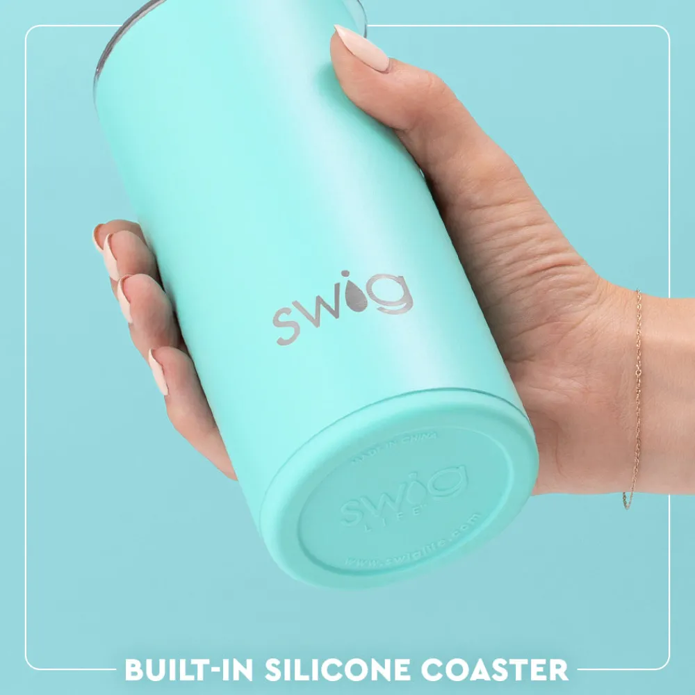 Swig Life Tumblers New Sizes!|Solids^Black Slim Tumbler 12oz