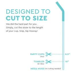 Swig Life Tumblers New Sizes!|Travel Mugs^Black X-Large Straw Lid