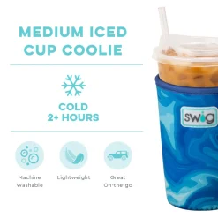 Swig Life Drink Coolies New Sizes!|Blue Lagoon^Blue Lagoon Medium Iced Cup Coolie