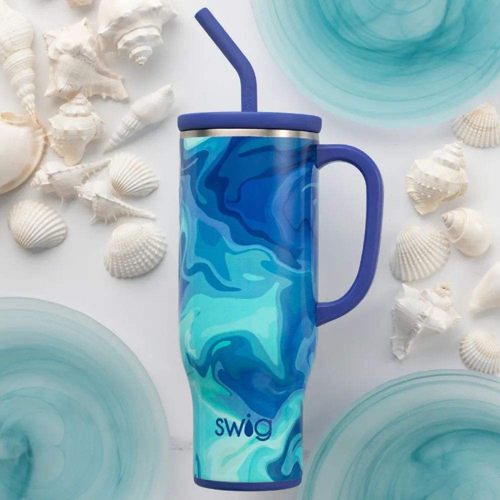 Swig Life Tumblers New Sizes!|Travel Mugs^Blue Lagoon Mega Mug 30oz