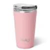 Swig Life Tumblers New Sizes!|Solids^Blush 24oz Insulated Party Cup -