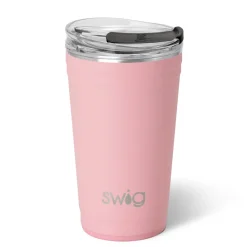 Swig Life Tumblers New Sizes!|Solids^Blush 24oz Insulated Party Cup -
