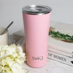 Swig Life Tumblers New Sizes!|Solids^Blush Pink Tumbler (22oz) -