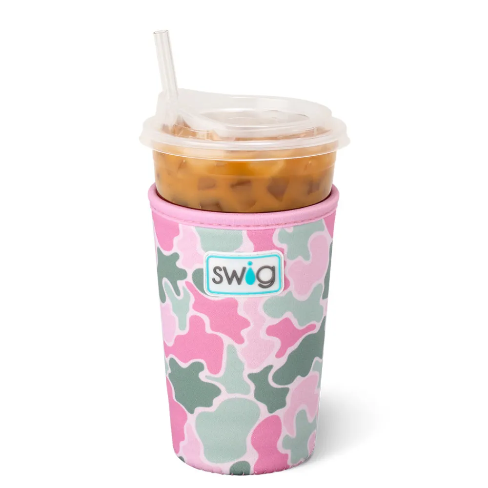 Swig Life Drink Coolies New Sizes!|Blushing Camo Best Seller!^Blushing Camo Medium Iced Cup Coolie
