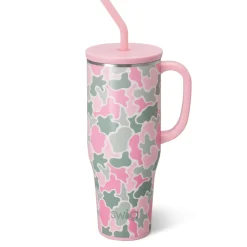 Swig Life Tumblers New Sizes!|Travel Mugs^Blushing Camo Mega Mug 40oz