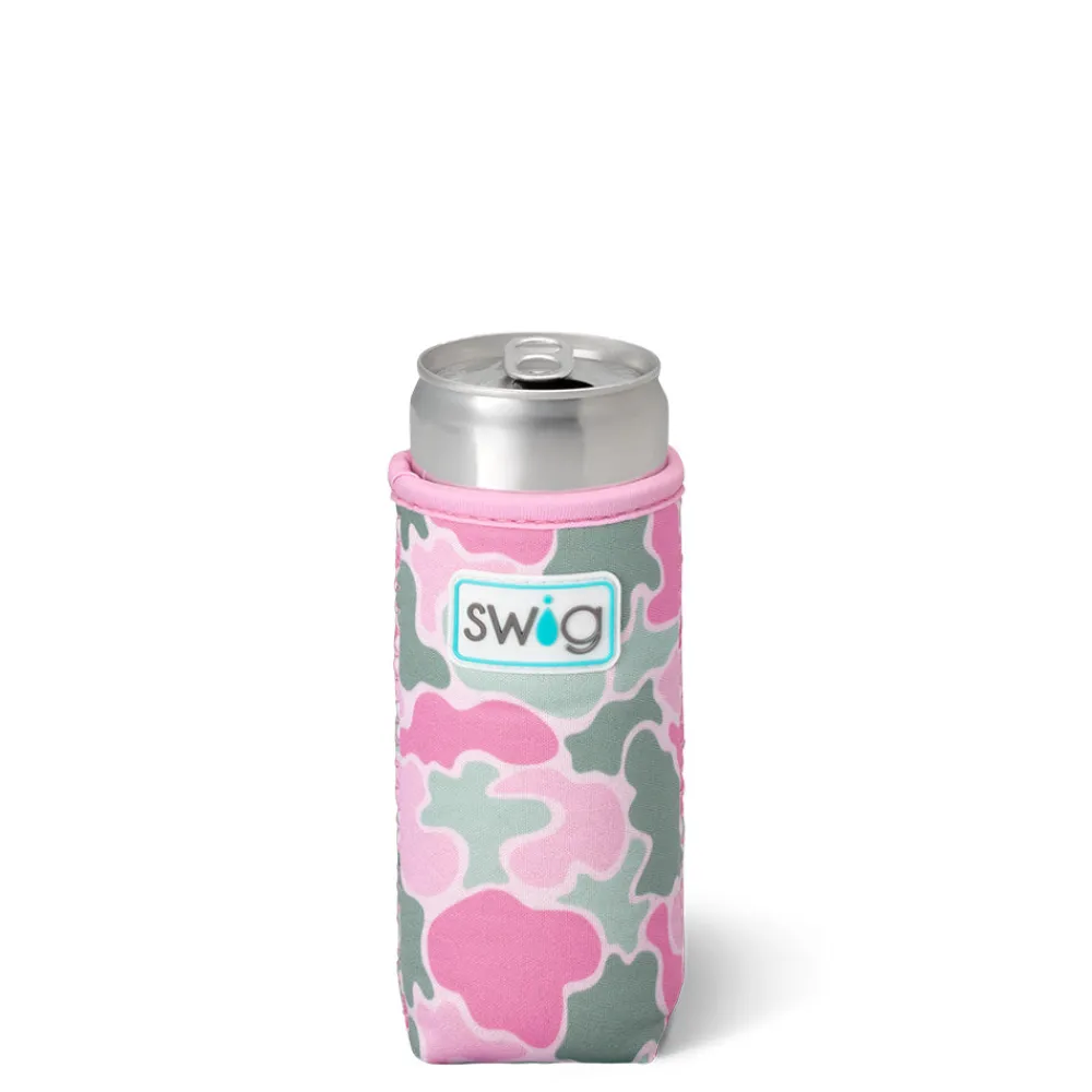 Swig Life Drink Coolies New Sizes!|Blushing Camo Best Seller!^Blushing Camo Slim Can Coolie