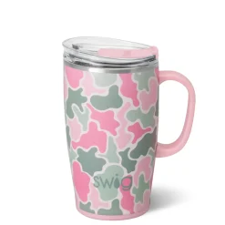 Swig Life Travel Mugs|Blushing Camo Best Seller!^Blushing Camo Travel Mug 18oz