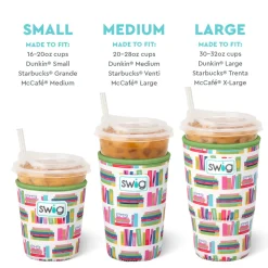 Swig Life Drink Coolies New Sizes!|Book Club Best Seller!^Book Club Small Iced Cup Coolie
