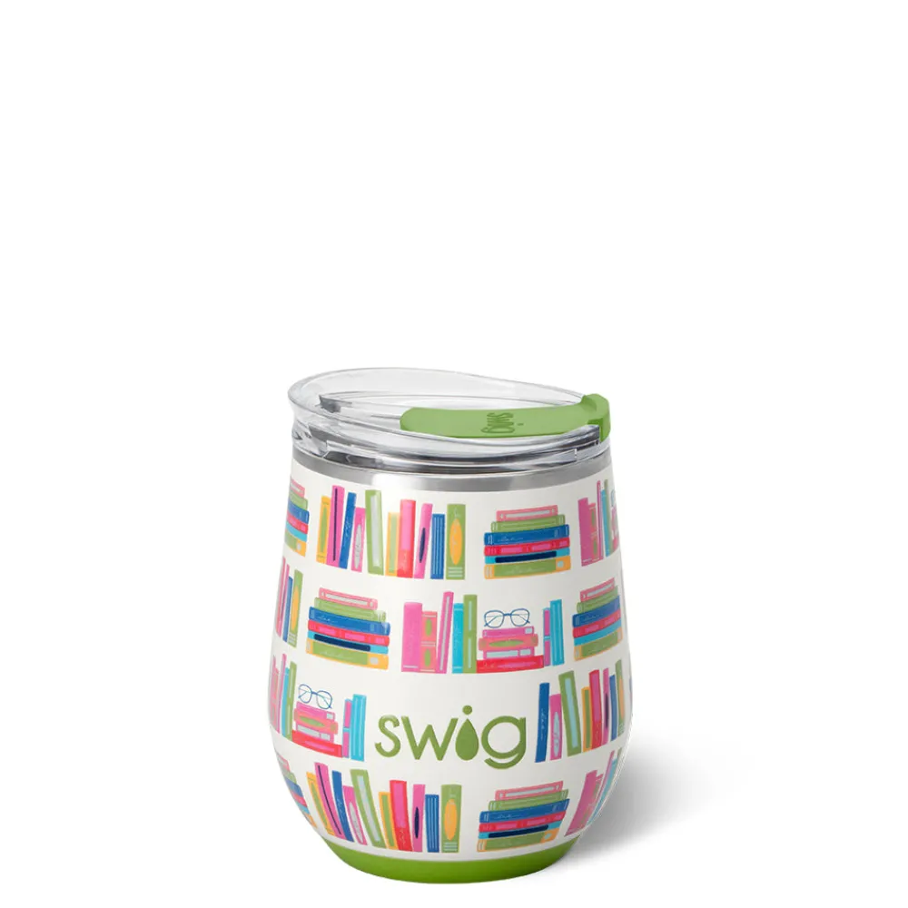Swig Life Wine + Cocktails|Book Club Best Seller!^Book Club Stemless Wine 12oz