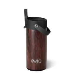 Swig Life Water Bottles|Tumblers New Sizes!^Bourbon Barrel Flip + Sip Slim Tumbler 12oz