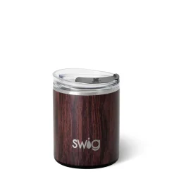 Swig Life Wine + Cocktails|Tumblers New Sizes!^Bourbon Barrel 12oz Lowball Tumbler -