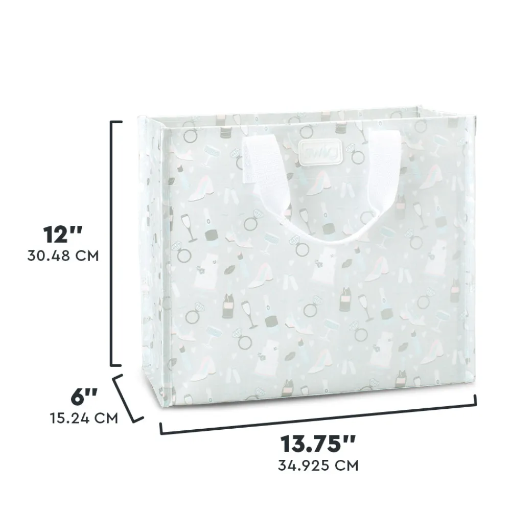 Swig Life Reusable Gift Bags|Bride To Be^Bride to Be Medium Reusable Bag