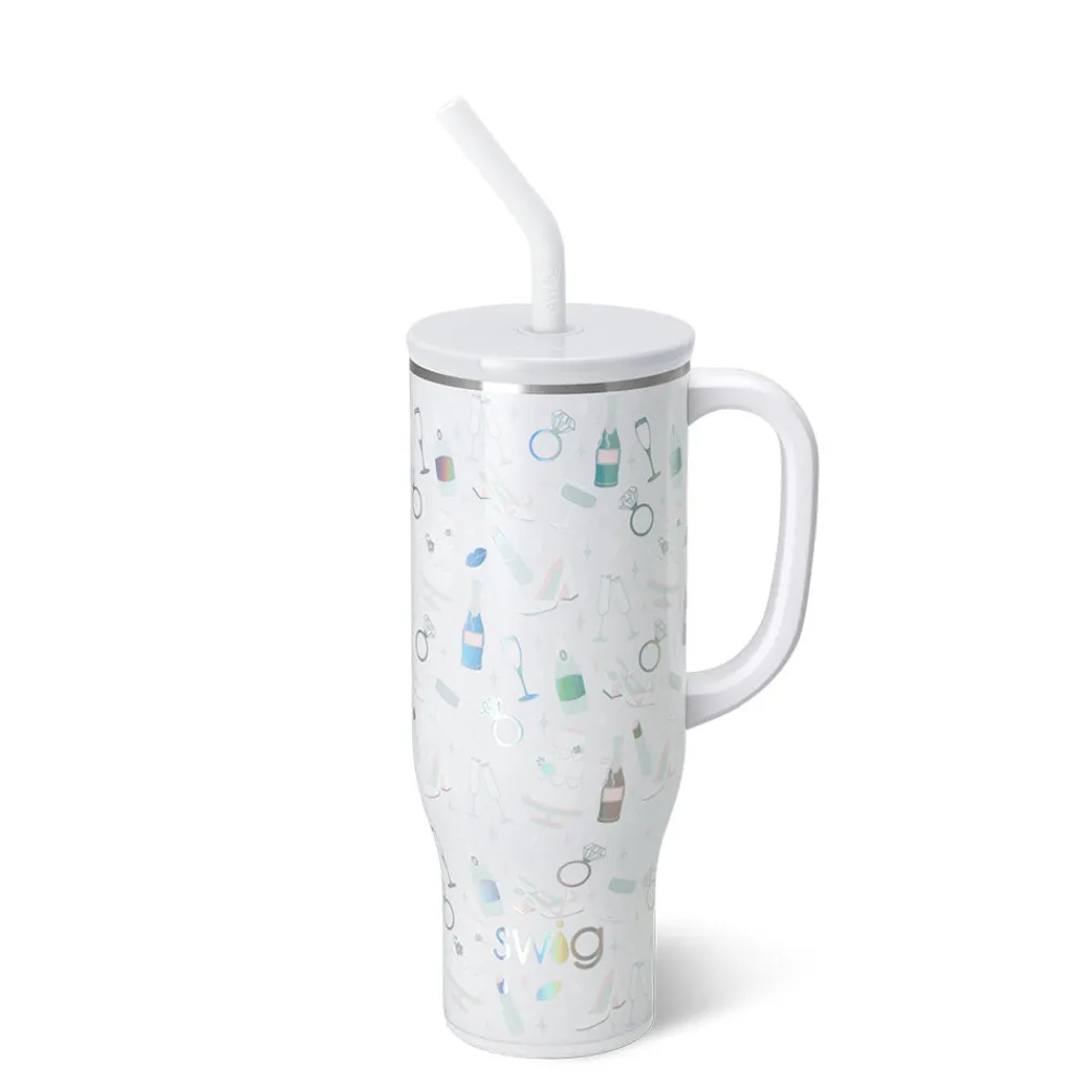 Swig Life Tumblers New Sizes!|Travel Mugs^Bride to Be Mega Mug 30oz