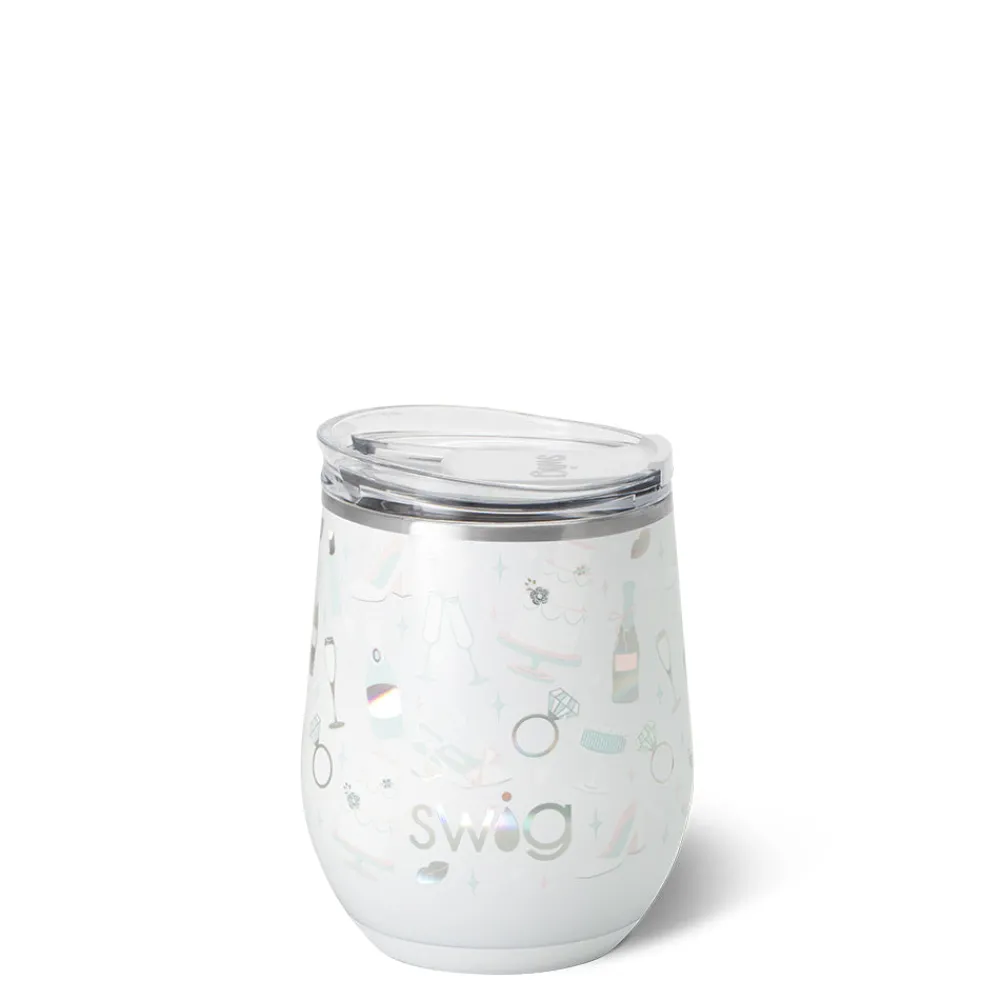 Swig Life Wine + Cocktails|Bride To Be^Bride to Be Stemless Wine 12oz