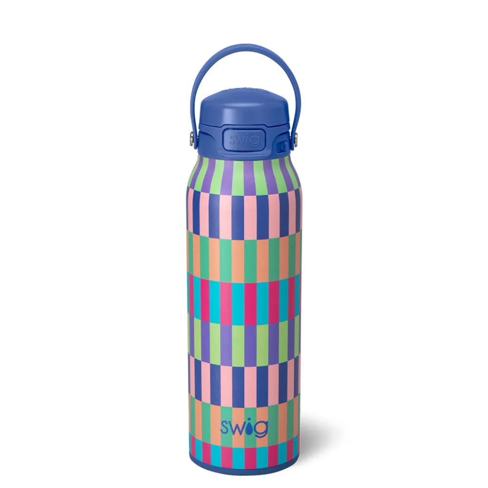 Swig Life Water Bottles|Brite Stripe^Brite Stripe EZ Fill Bottle 32oz