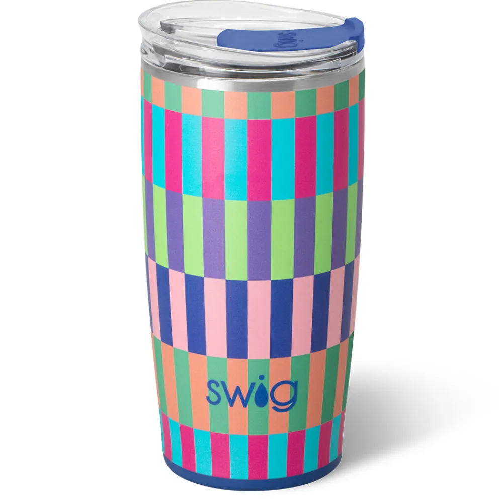 Swig Life Tumblers New Sizes!|Brite Stripe^Brite Stripe Tumbler 22oz