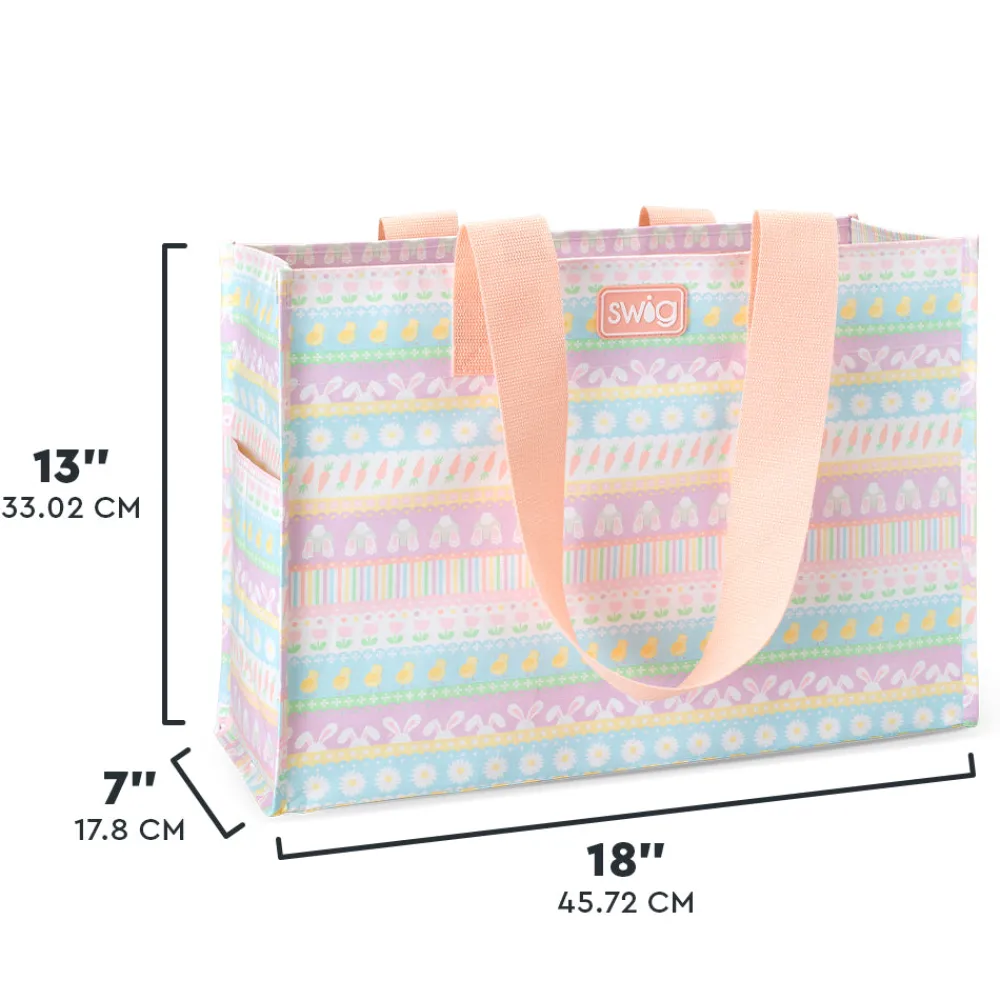 Swig Life Reusable Gift Bags|Bunny Trail^Bunny Trail Large Reusable Bag