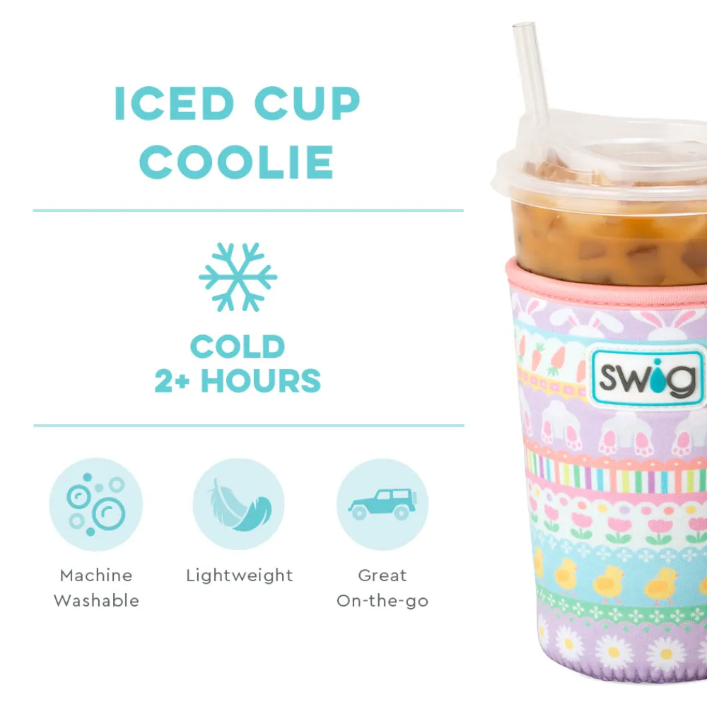 Swig Life Drink Coolies New Sizes!|Bunny Trail^Bunny Trail Medium Iced Cup Coolie