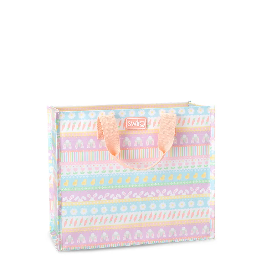 Swig Life Reusable Gift Bags|Bunny Trail^Bunny Trail Medium Reusable Bag