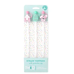 Swig Life Lids, Straws + More|Egg Hunt^Bunny Trail Straw Topper Set