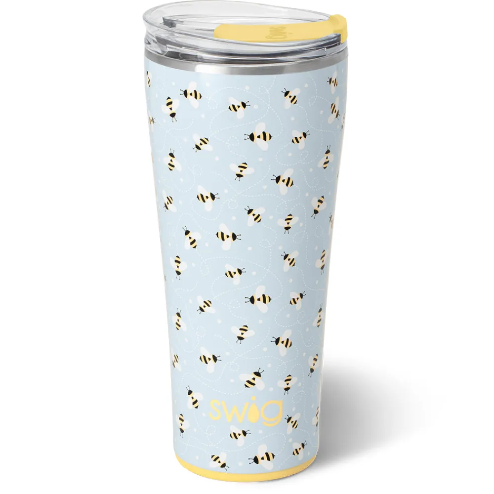 Swig Life Tumblers New Sizes!|Busy Bee^Busy Bee Tumbler 32oz