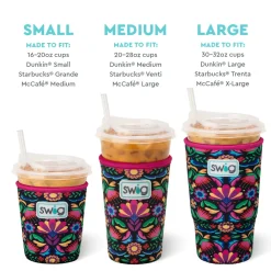 Swig Life Drink Coolies New Sizes!|Caliente^Caliente Large Iced Cup Coolie