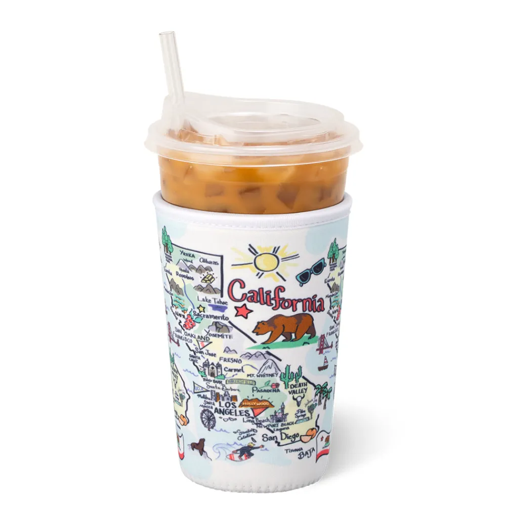Swig Life Drink Coolies New Sizes!^California Medium Iced Cup Coolie
