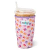Swig Life Drink Coolies New Sizes!|Candy Corn^Candy Corn Large Iced Cup Coolie -
