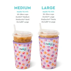 Swig Life Drink Coolies New Sizes!|Candy Corn^Candy Corn Large Iced Cup Coolie -