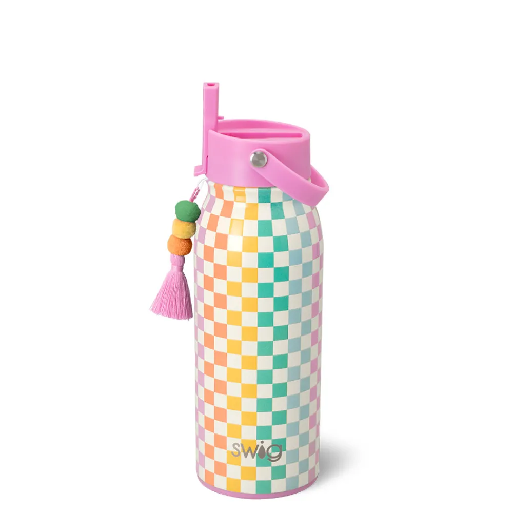Swig Life Water Bottles|Check Mate^Check Mate Flip + Sip Bottle 36oz