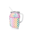 Swig Life Travel Mugs|Drinking Buddies^Check Mate Mega Mug Pouch