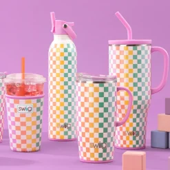 Swig Life Travel Mugs|Check Mate^Check Mate Travel Mug 22oz