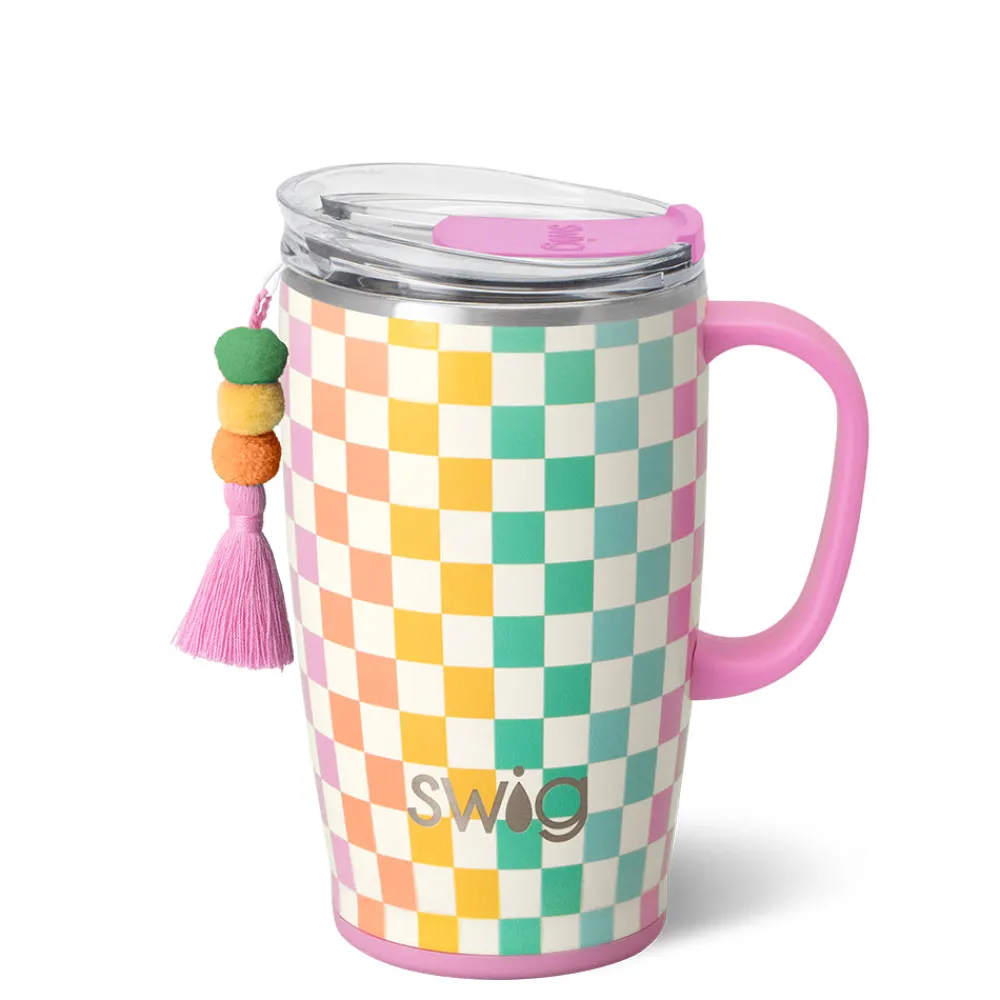 Swig Life Travel Mugs|Check Mate^Check Mate Travel Mug 18oz