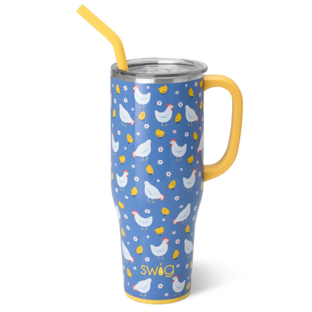 Swig Life Tumblers New Sizes!|Travel Mugs^Chicks Dig It 40oz Mega Mug with Handle -