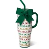 Swig Life Tumblers New Sizes!|Travel Mugs^Christmas Bows Mega Mug 40oz