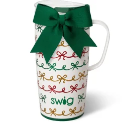 Swig Life Travel Mugs|Christmas Bows^Christmas Bows Travel Mug 22oz